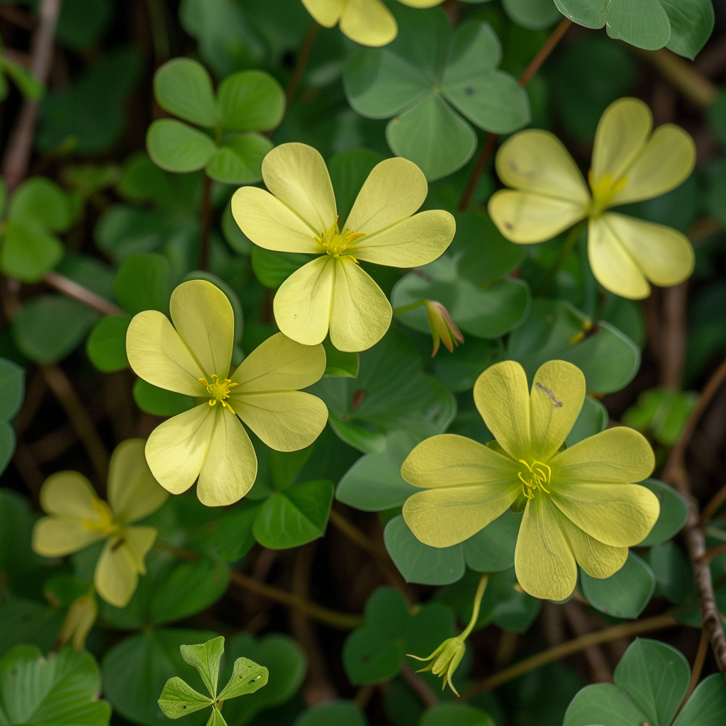 Oxalis 'Golden Clover'